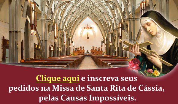 Missa de Santa Rita de Cássia, pelas causas impossíveis