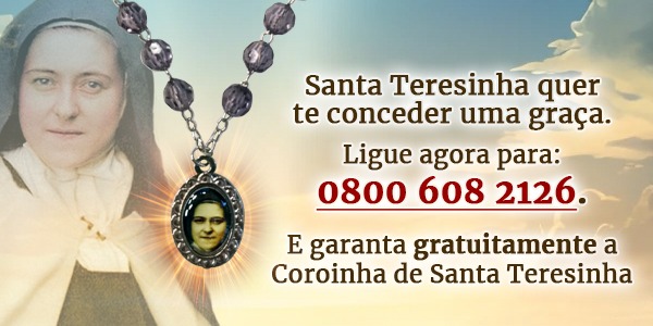 Santa Teresinha tem um presente para você!